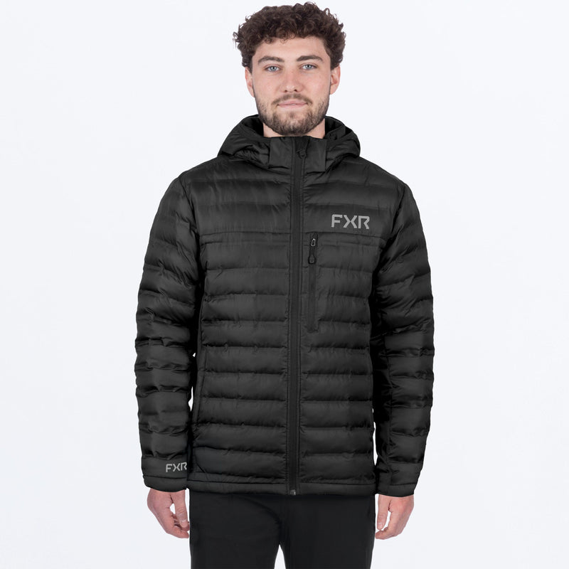 Chargez l'image dans la visionneuse de la galerie, MPodiumHybridQuilted_Jacket_Black_SKU_261105-_1000_Front

