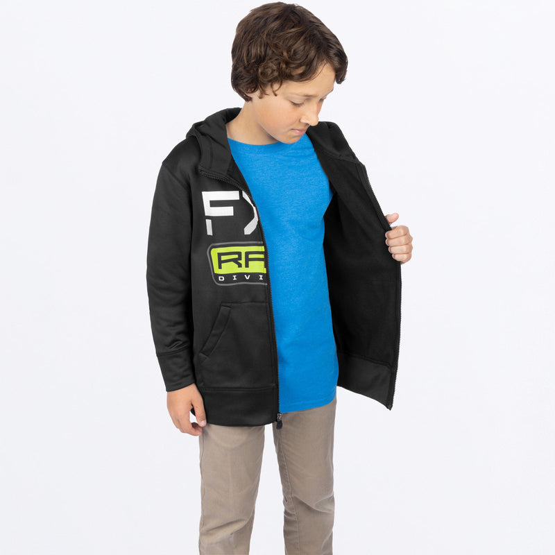 Chargez l'image dans la visionneuse de la galerie, RaceDivTech_Hoodie_Y_BlackHiVis_241502-_1065_side1
