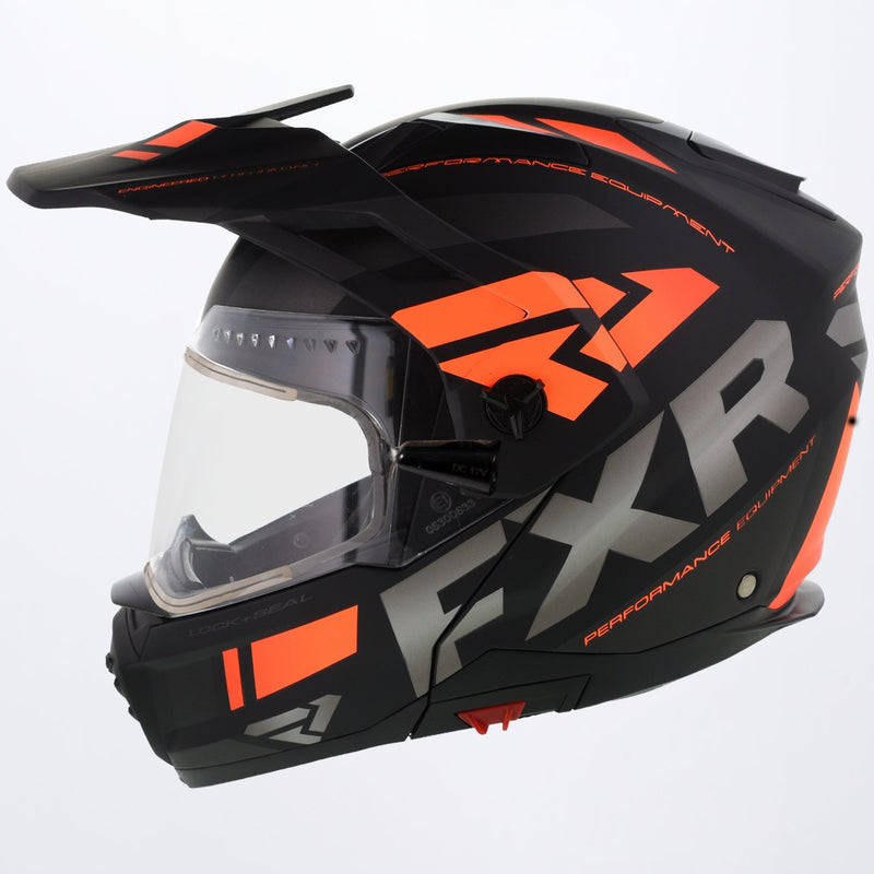 Chargez l'image dans la visionneuse de la galerie, MaverickModular_Helmet_BlackCharOrange_200624-_1030_left
