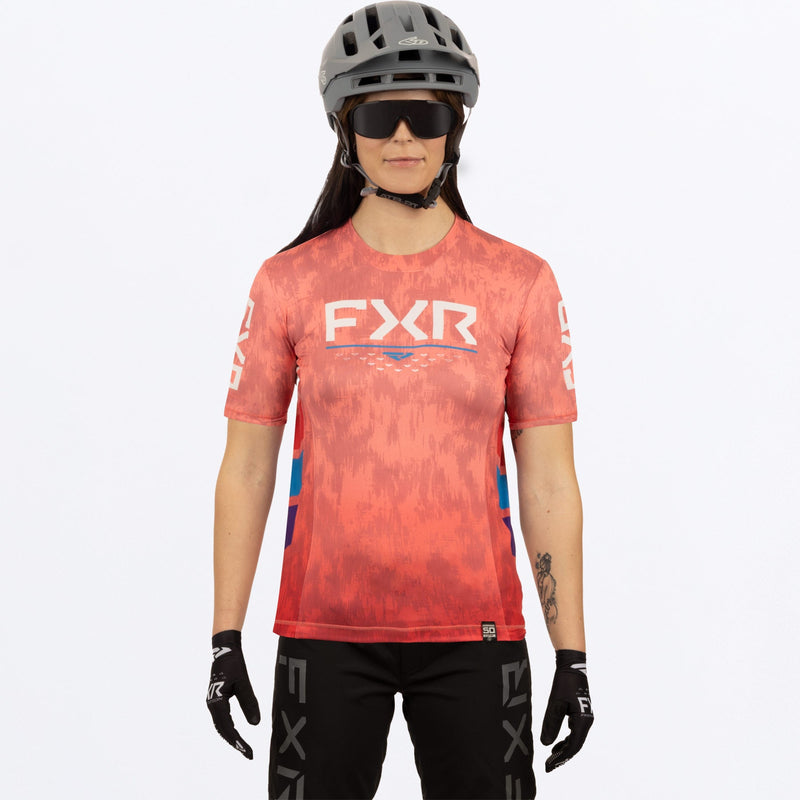 Chargez l'image dans la visionneuse de la galerie, ProFlex_UPF_SS_Jersey_W_Melonblast_232265_9300_Front
