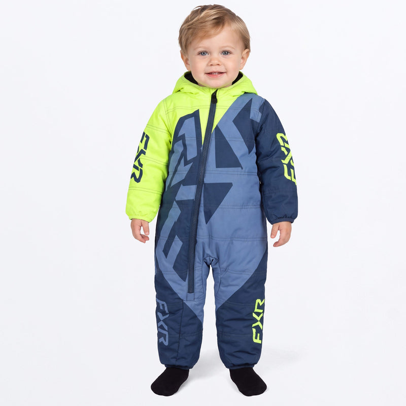 Chargez l'image dans la visionneuse de la galerie, InfantKickerSnow_Suit_SteelHiVis_SKU_271510-_0365_Front
