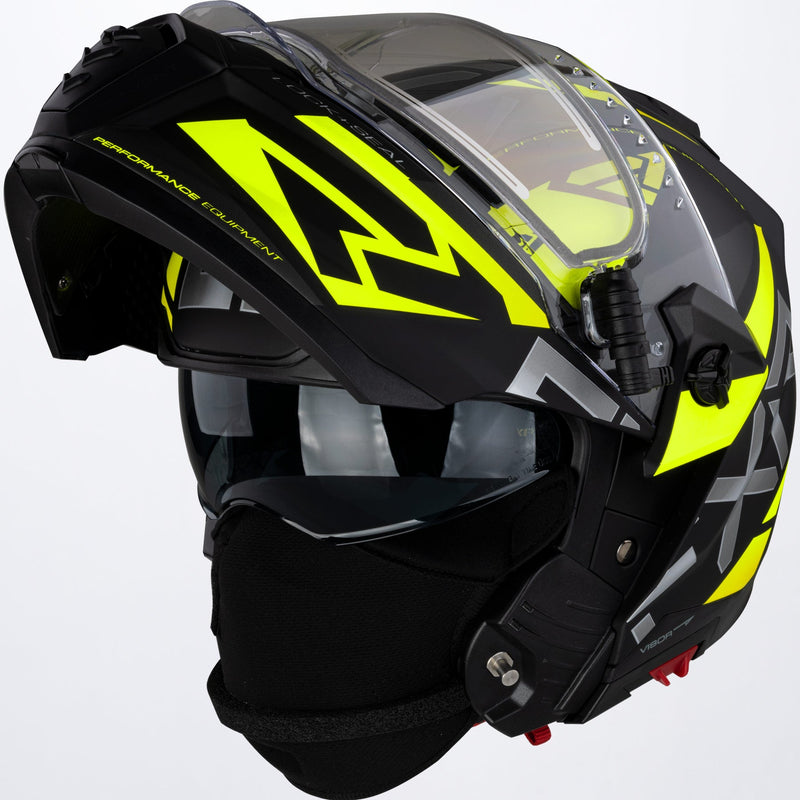Chargez l'image dans la visionneuse de la galerie, MaverickSpeed_Helmet_BlackHiVis_220624-_6500_detail
