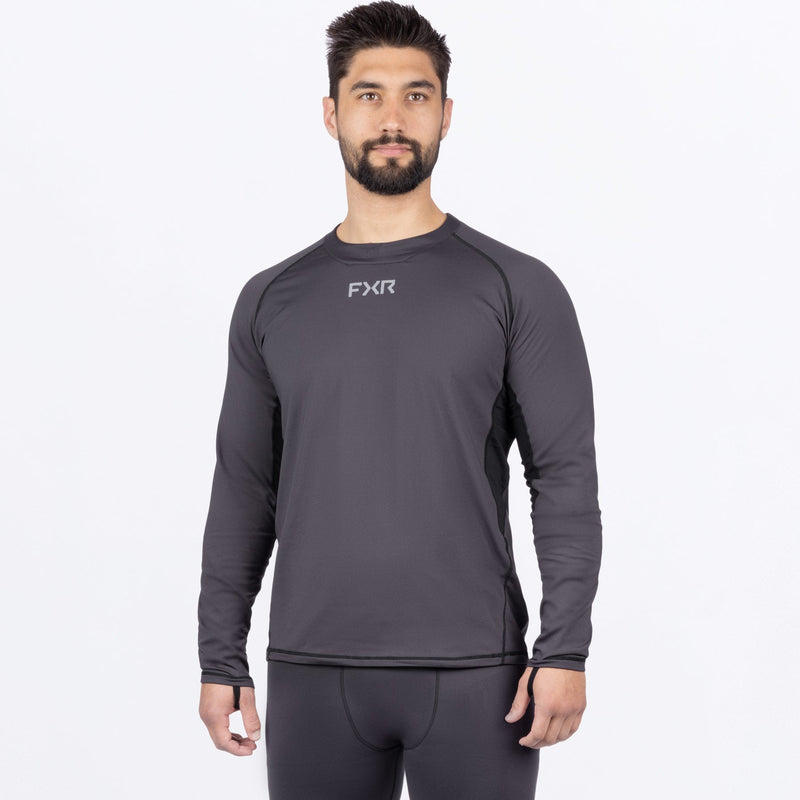Chargez l'image dans la visionneuse de la galerie, MAtmosphere_Longsleeve_CharBlack_SKU_231344-_0810_Front
