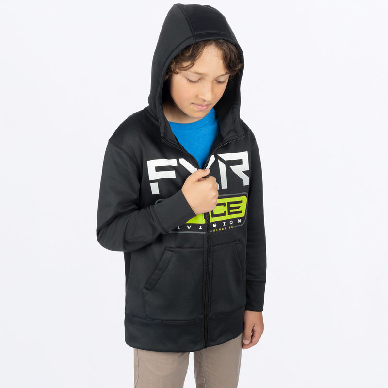 Chargez l'image dans la visionneuse de la galerie, RaceDivTech_Hoodie_Y_BlackHiVis_241502-_1065_side
