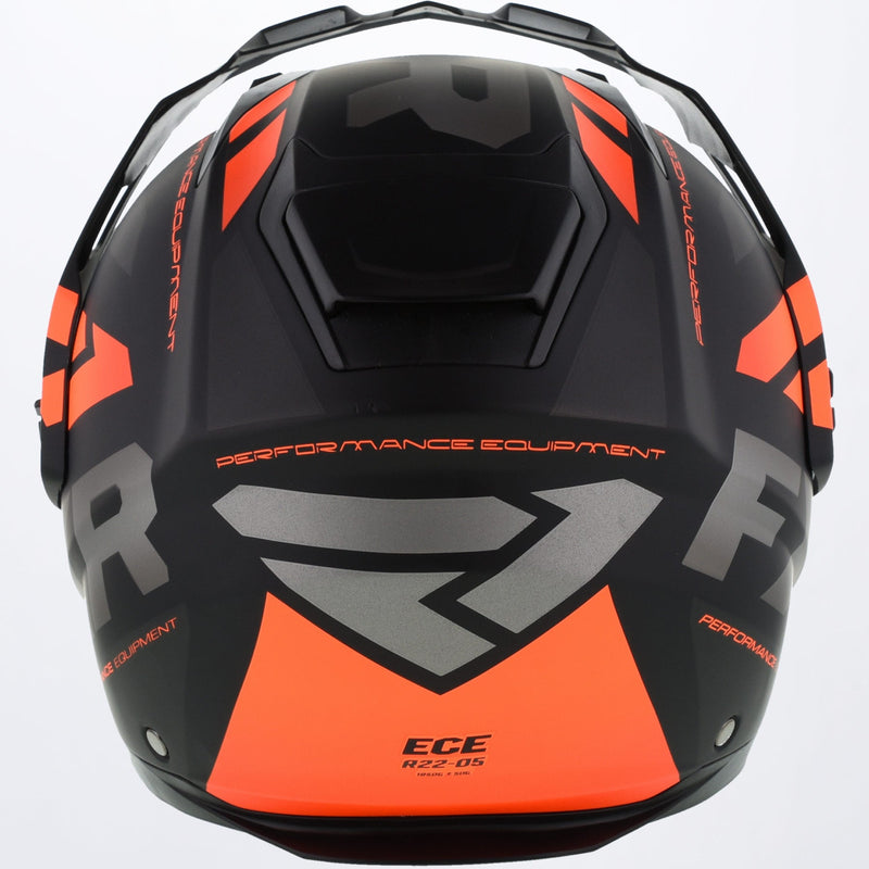 Chargez l'image dans la visionneuse de la galerie, MaverickModular_Helmet_BlackCharOrange_200624-_1030_back
