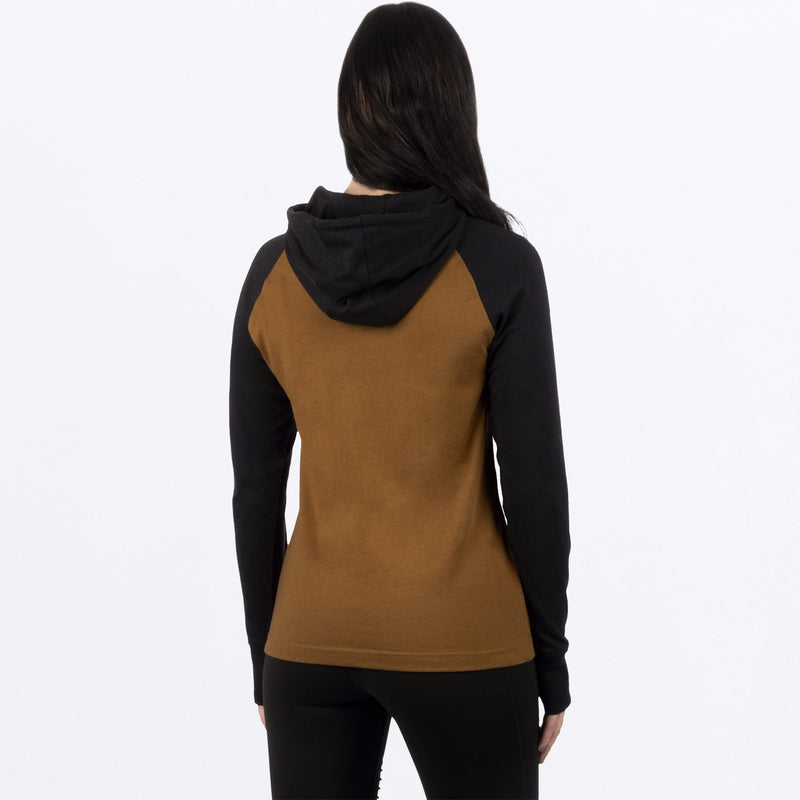 Chargez l'image dans la visionneuse de la galerie, TrainerLitePrem_PO_Hoodie_W_BlackCopper_241433-_1019_Back
