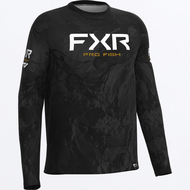 Chargez l'image dans la visionneuse de la galerie, MDerbyUndertowAirUPF_Longsleeve_BlackKash_SKU_262077-_1062_Front
