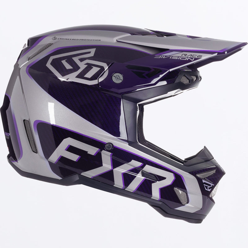 Chargez l'image dans la visionneuse de la galerie, 6DATR-3FIM_Helmet_GreyPurple_SKU_260630-_0580_Extra2
