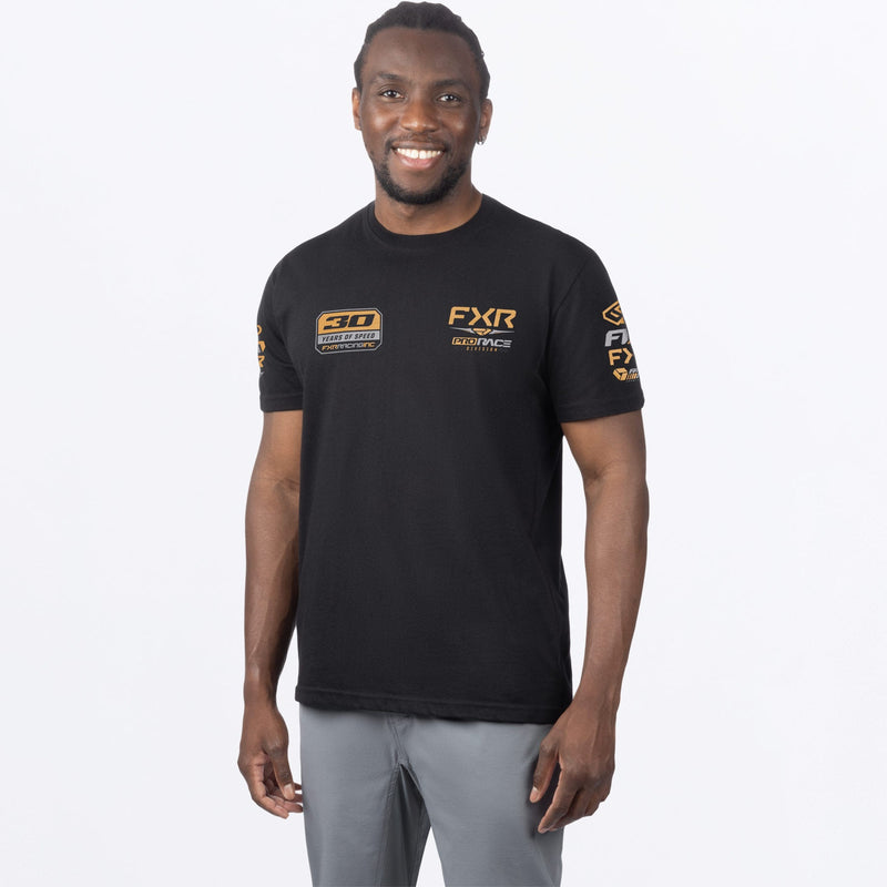 Chargez l'image dans la visionneuse de la galerie, MRaceDivisionPremium_T-Shirt_BlackGold_SKU_271304-_1062_Front
