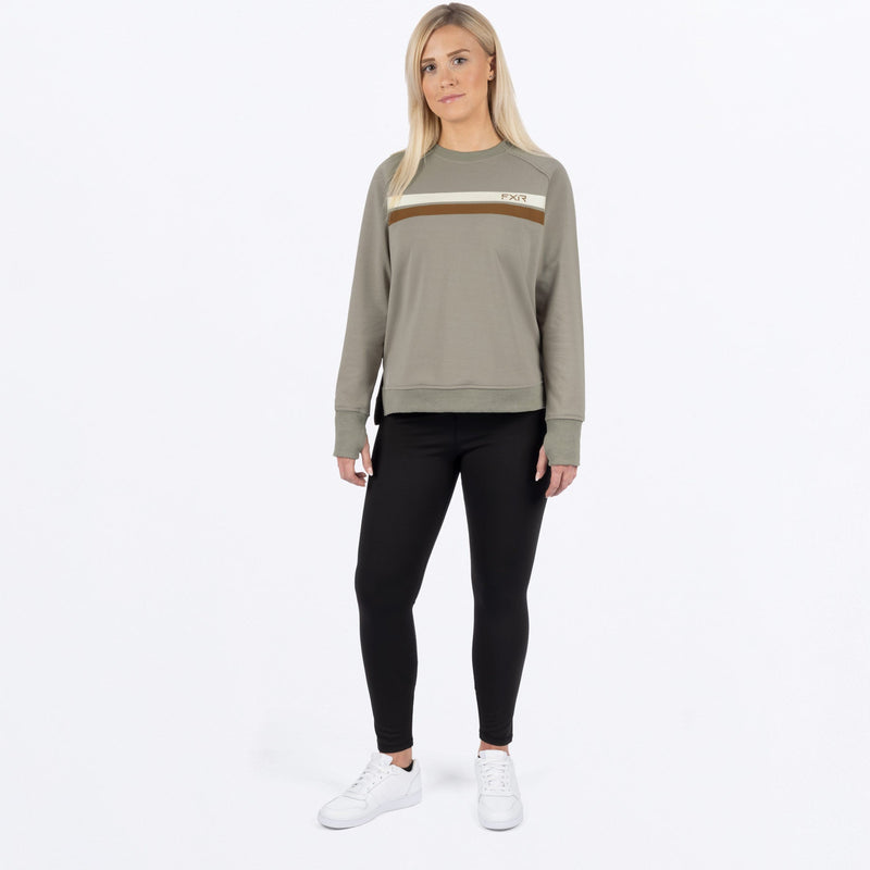 Chargez l'image dans la visionneuse de la galerie, SideStarCrewneck_PO_Hoodie_W_StoneCopper_232253-_1719_Fullbody
