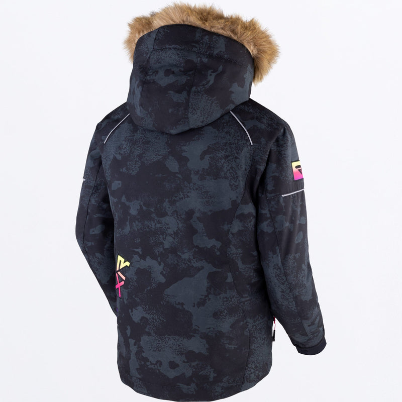 Chargez l'image dans la visionneuse de la galerie, Fresh_Jacket_Yth_BlackCamoNeonFusion_230419-_1265_back
