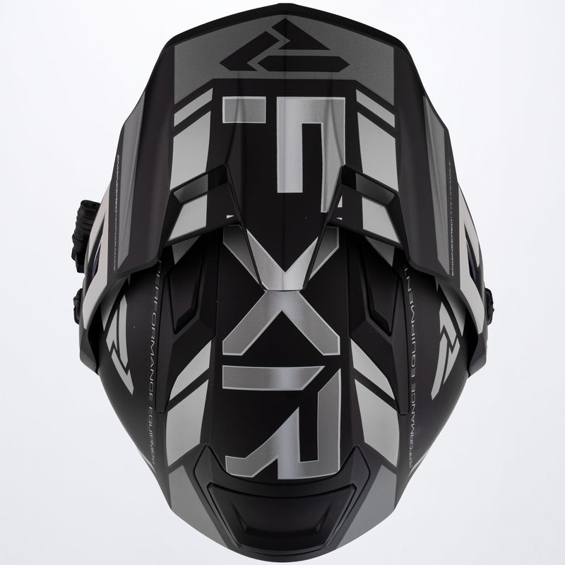 Chargez l'image dans la visionneuse de la galerie, Maverick-X_Helmet_BlackTitanium_220623-_1009_top
