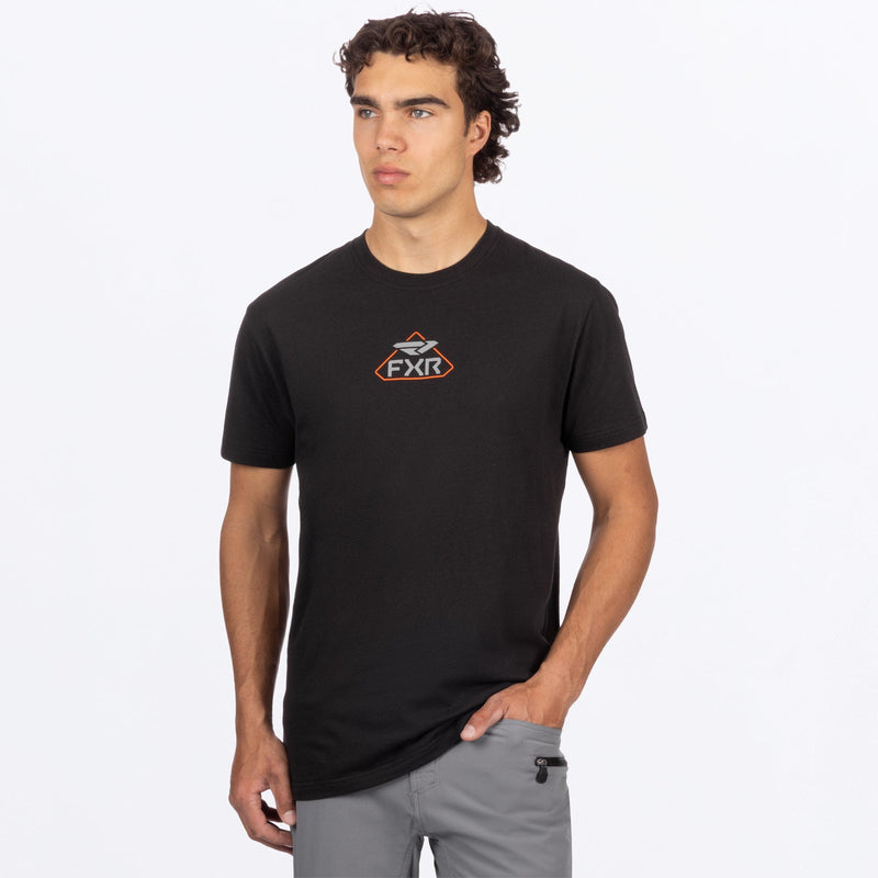Chargez l'image dans la visionneuse de la galerie, MCoast2CoastPremium_T-Shirt_BlackOrange_SKU_261310-_1030_Front
