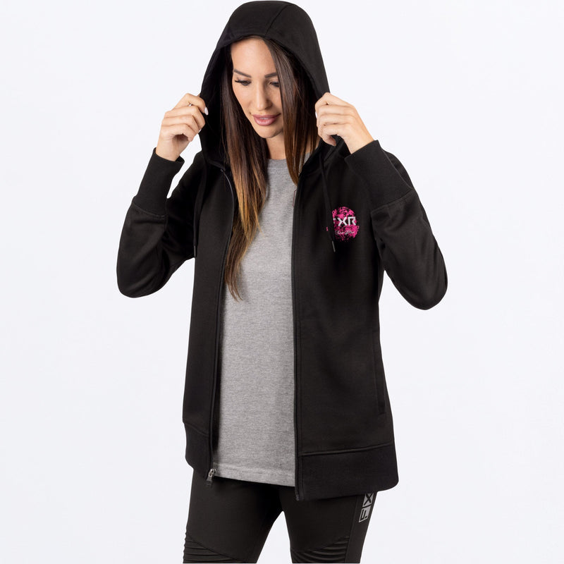 Chargez l'image dans la visionneuse de la galerie, Throttle_Hoodie_W_BlackEPink_242210-_1094_side1
