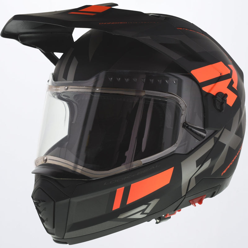 Chargez l'image dans la visionneuse de la galerie, MaverickModular_Helmet_BlackCharOrange_200624-_1030_Front

