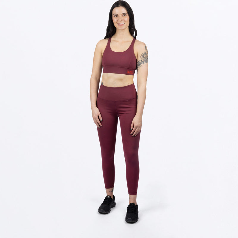 Chargez l'image dans la visionneuse de la galerie, Chakra_Sports_Bra_W_Merlot_231438-_2700_Fullbody

