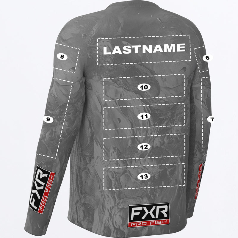 Chargez l'image dans la visionneuse de la galerie, MCustomDerbyUndertowAirUPF_Longsleeve_GreyRed_SKU_262051-_0520_Extra
