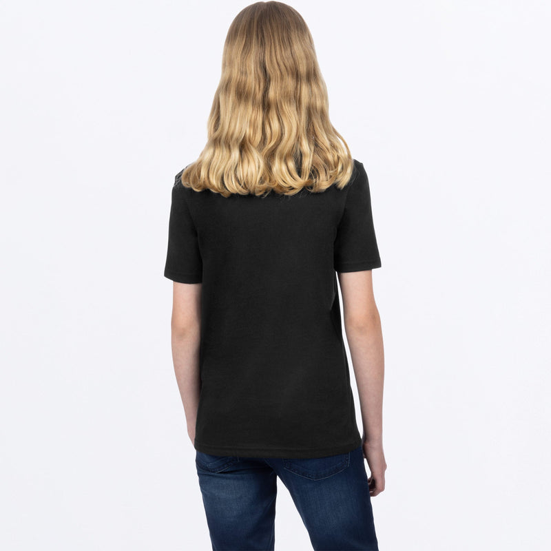 Chargez l'image dans la visionneuse de la galerie, BroadcastPrem_TShirt_Y_BlackBlue_241532-_1040_back
