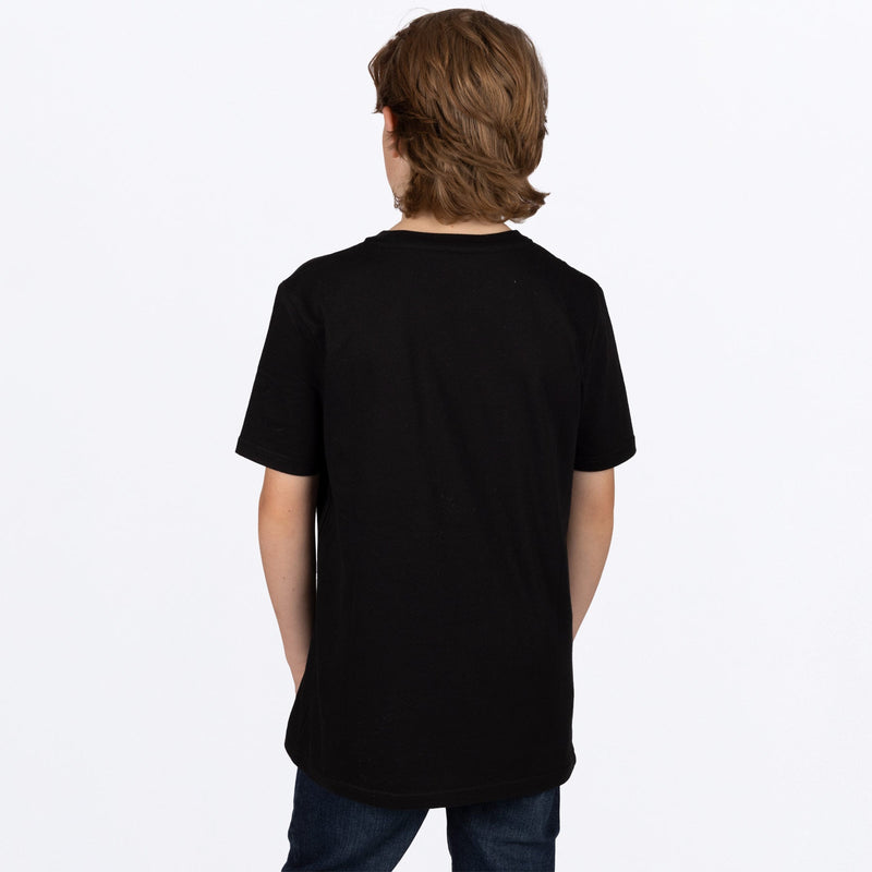 Chargez l'image dans la visionneuse de la galerie, BroadcastPremium_TShirt_BlackRed_231532-_1020_back
