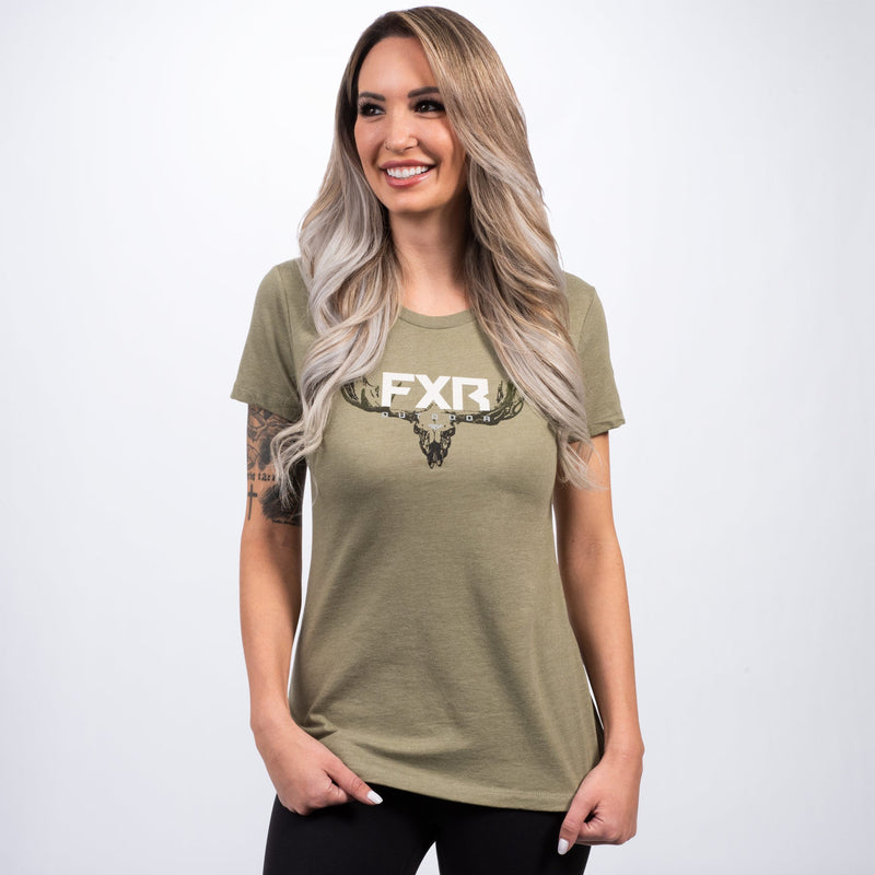 Chargez l'image dans la visionneuse de la galerie, Women's Antler T-Shirt 21S

