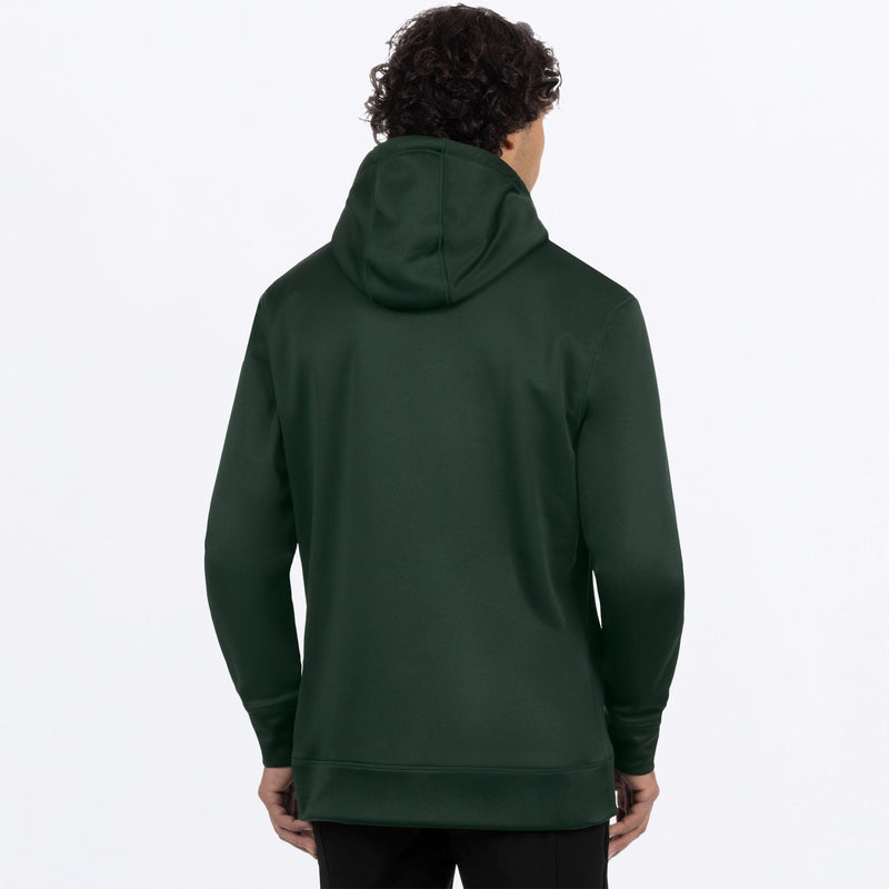 Chargez l'image dans la visionneuse de la galerie, PodiumTechPO_Hoodie_M_ForestCopper_251122-_7919_back**hover**
