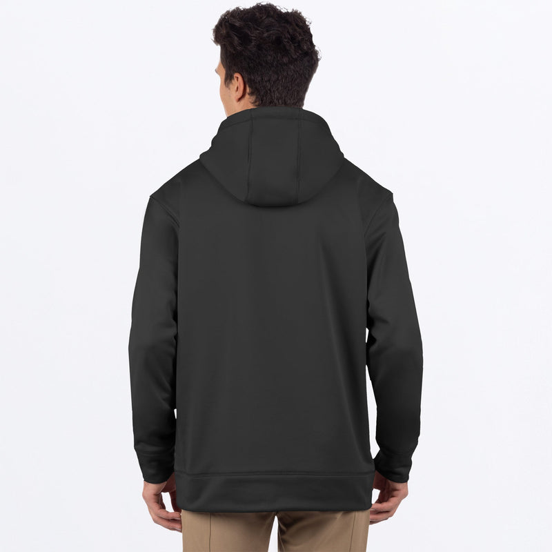 Chargez l'image dans la visionneuse de la galerie, PodiumTechPO_Hoodie_M_AsphaltBlack_242038-_0810_back
