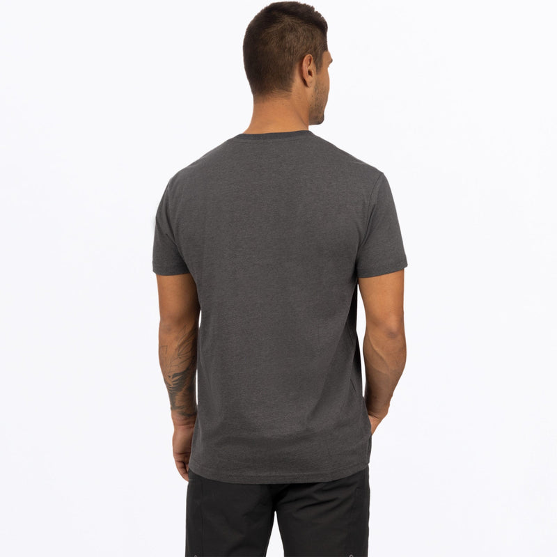 Chargez l'image dans la visionneuse de la galerie, Moto_Premium_T-Shirt_M_CharHeatherAnodized_232069_0623_back
