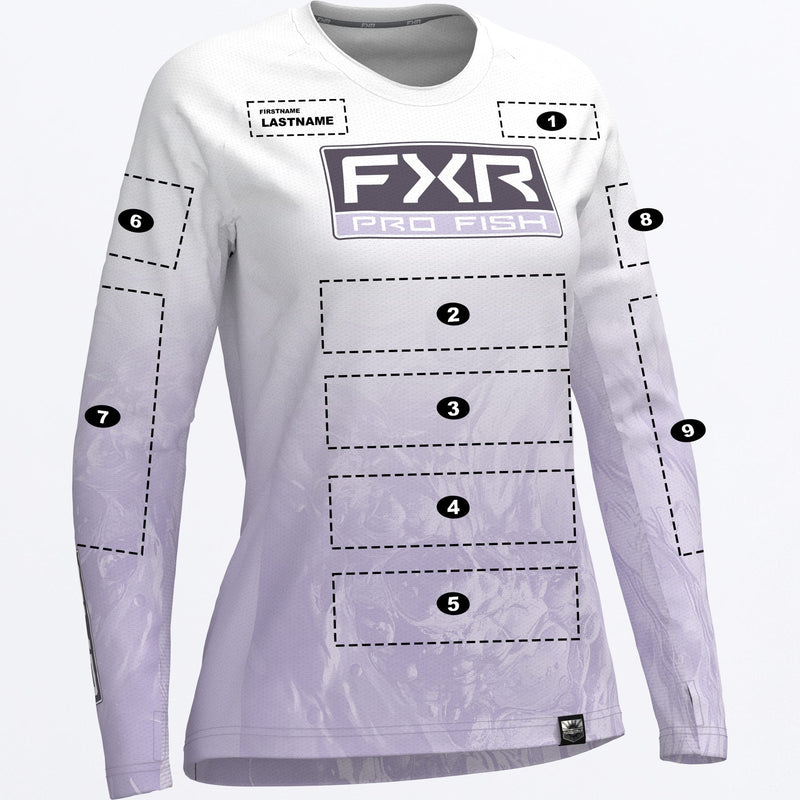 Chargez l'image dans la visionneuse de la galerie, WCustomDerbySwellAirUPF_Longsleeve_LavenderWht_SKU_262262-_8701_Front
