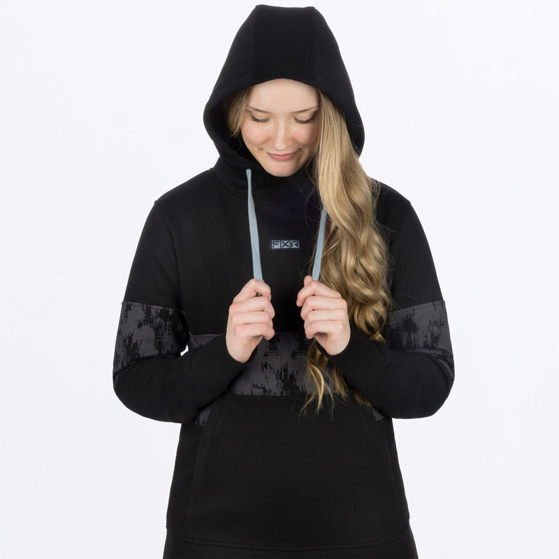 Chargez l'image dans la visionneuse de la galerie, Stripe_PO_Hoodie_W_BlackAsphaltFiber_241218-_1006_side
