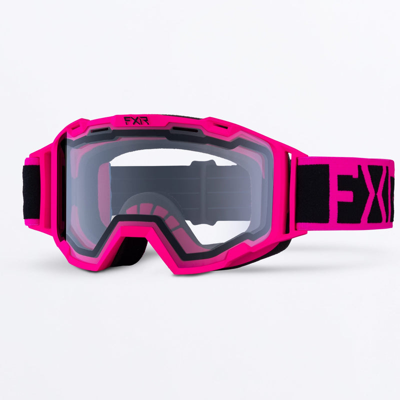 Chargez l'image dans la visionneuse de la galerie, YthMaverickClearClear_Goggle_EPink_SKU_243108-_9400_Front
