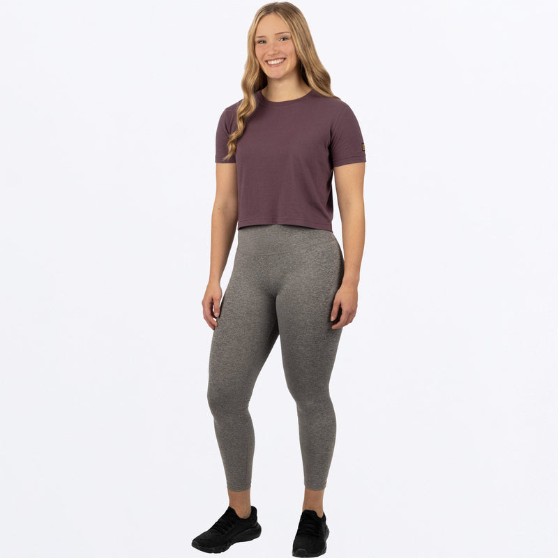 Chargez l'image dans la visionneuse de la galerie, Align_CropTShirt_W_MutedGrape_232235-_8400_frontFull
