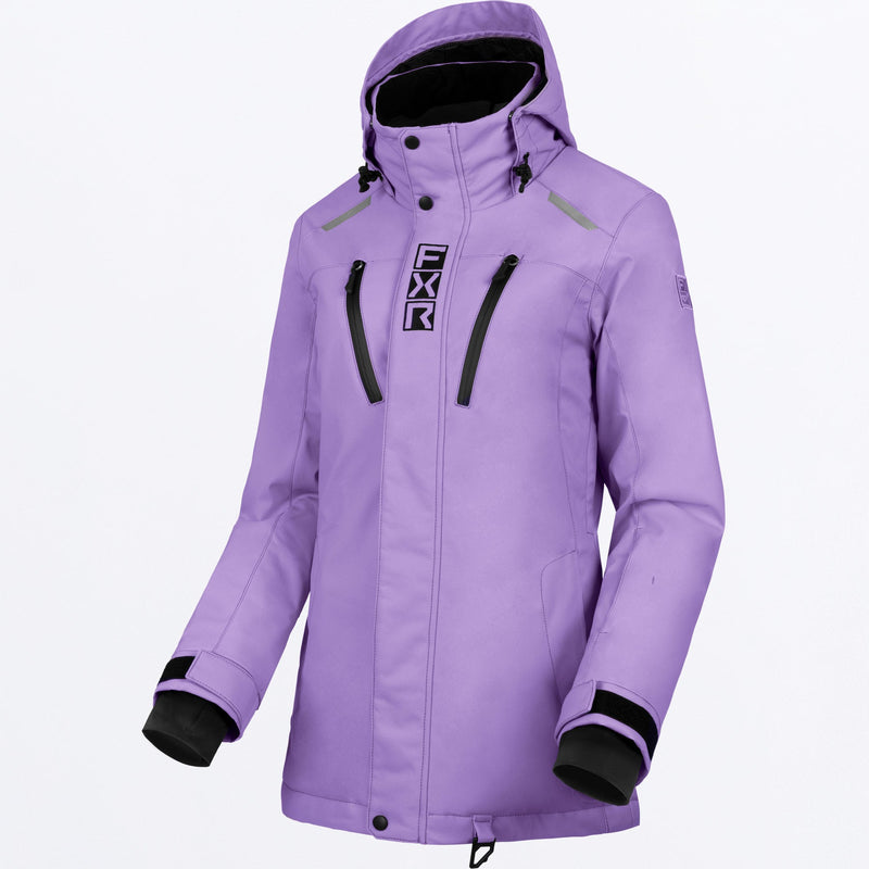 Chargez l'image dans la visionneuse de la galerie, Aerial_Jacket_W_LilacBlack_250210-_8710_front
