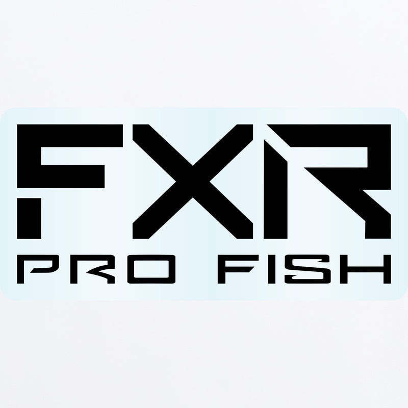 Chargez l'image dans la visionneuse de la galerie, Pro_Fish_Sticker_3_BlackClear_231678_1000_Front
