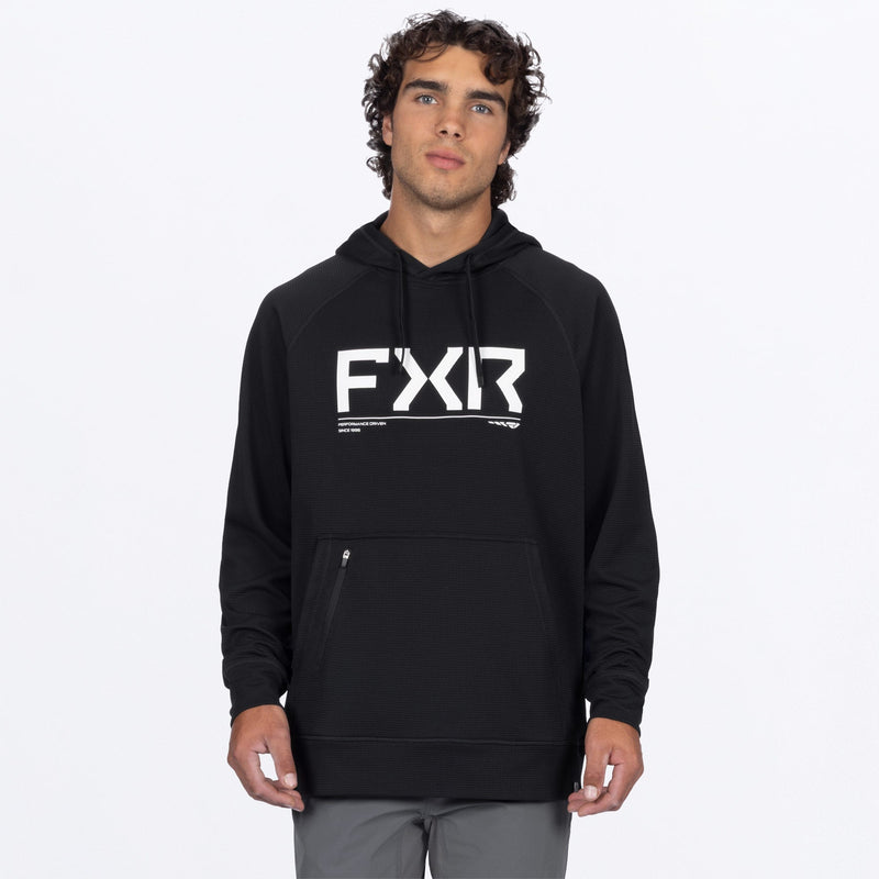 Chargez l'image dans la visionneuse de la galerie, MPilotUPFPO_Hoodie_BlackWhite_SKU_262027-_1001_Front
