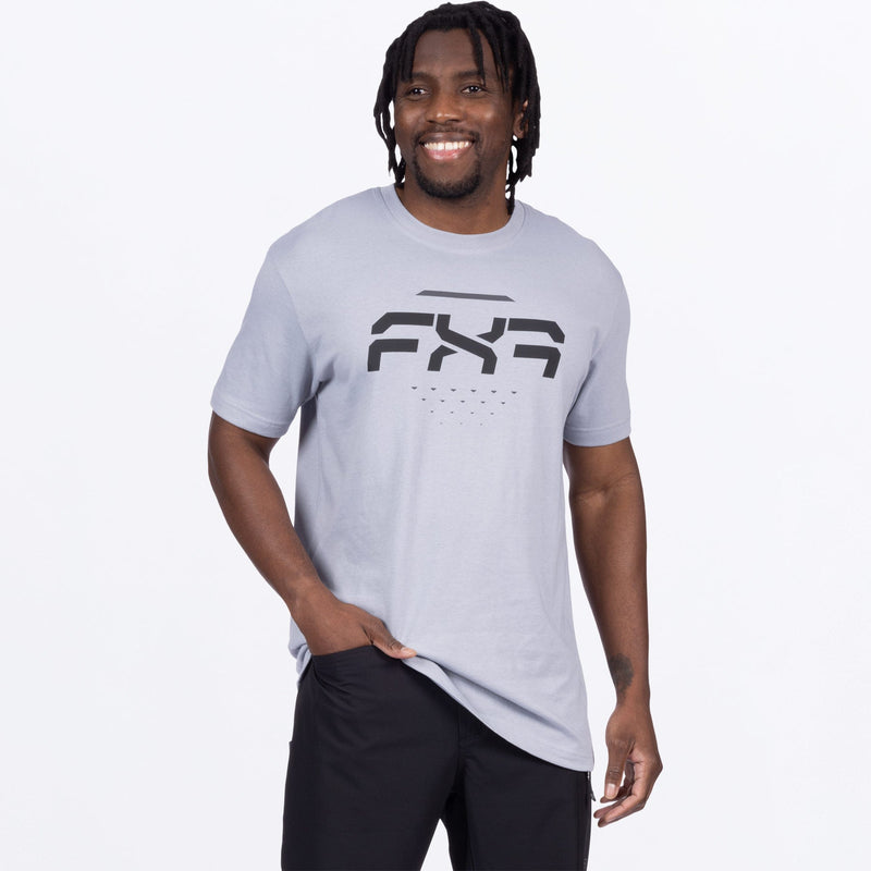 Chargez l'image dans la visionneuse de la galerie, VaporPremium_TShirt_M_GreyBlack_252072-_0510_front
