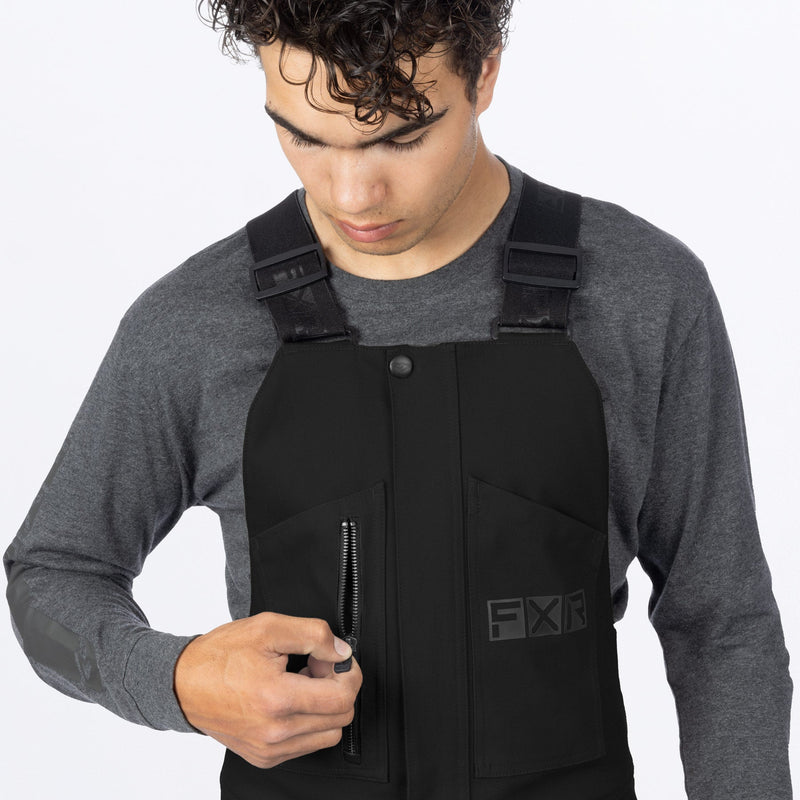 Chargez l'image dans la visionneuse de la galerie, UnisexTaskInsulatedCanvasBib_Overall_BlackOps_SKU_240935-_1010_Extra1
