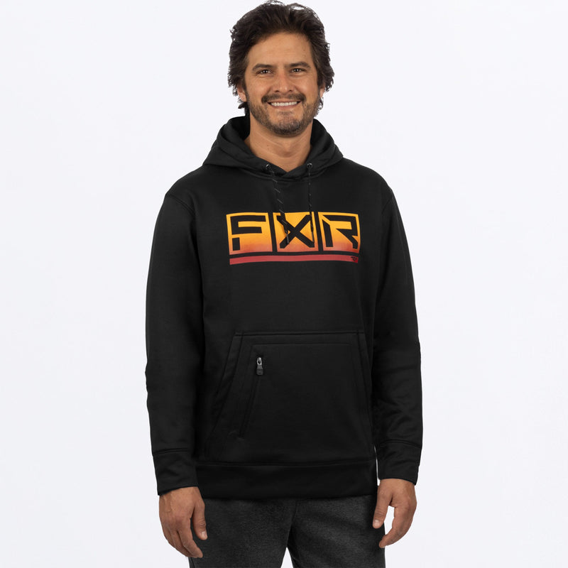 Chargez l'image dans la visionneuse de la galerie, PodiumTech_POHoodie_M_BlackFlame_232038-_1023_Front
