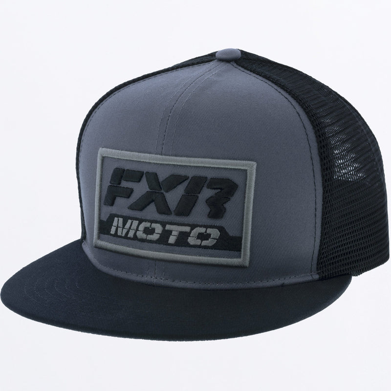 Chargez l'image dans la visionneuse de la galerie, Moto_Hat_GreyBlack_231942-_0510_front

