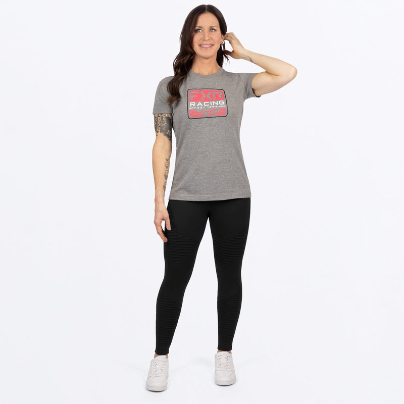 Chargez l'image dans la visionneuse de la galerie, Emblem_PremiumTShirt_W_GreyHeatherRazz_251411-_0728_FrontFULL
