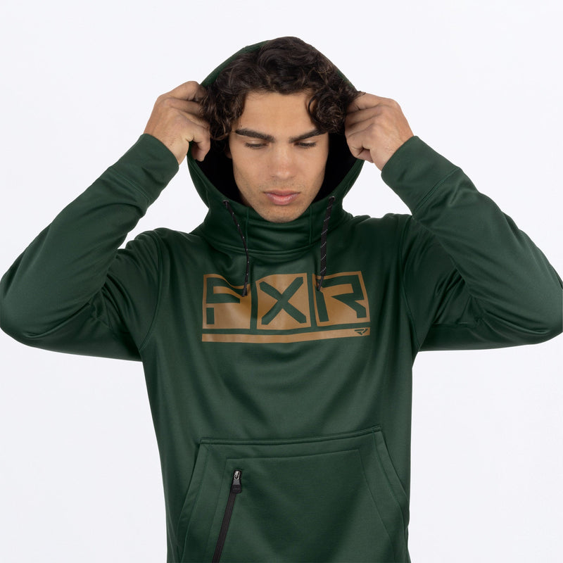 Chargez l'image dans la visionneuse de la galerie, PodiumTechPO_Hoodie_M_ForestCopper_251122-_7919_side
