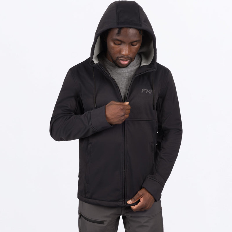Chargez l'image dans la visionneuse de la galerie, HydrogenSoftshell_Jacket_M_Black_242000-_1000_side
