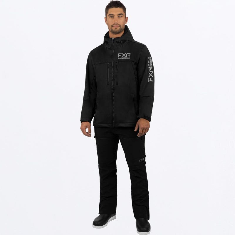 Chargez l'image dans la visionneuse de la galerie, ProSoftshell_Jacket_Black_232001-_1000_frontFull
