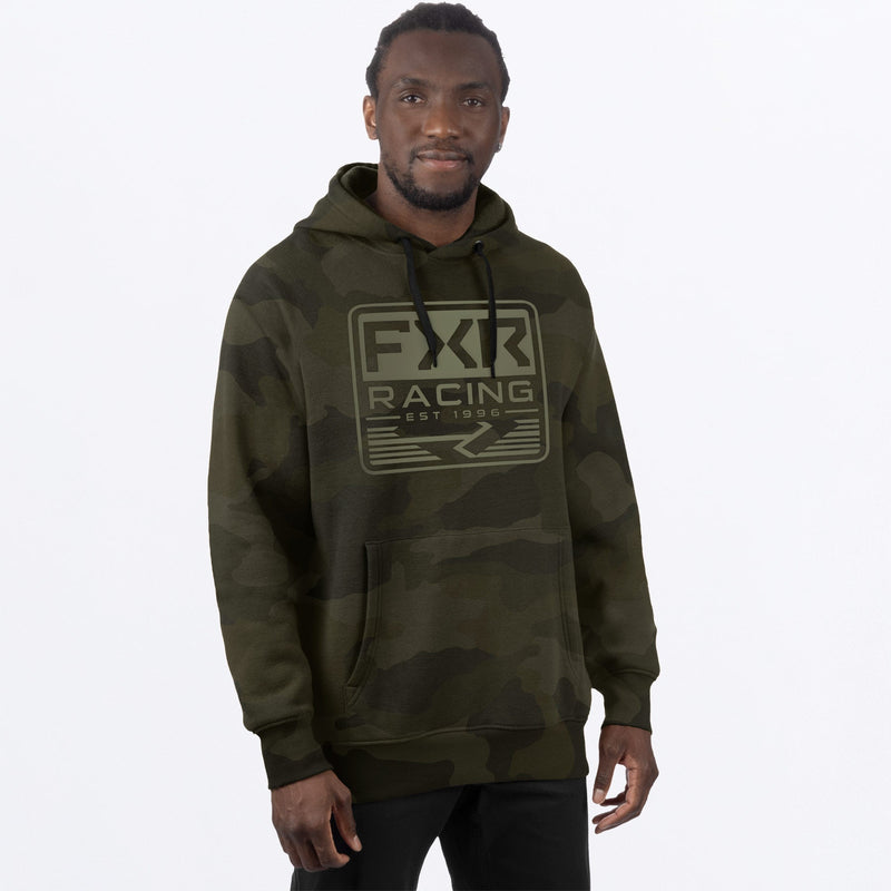 Chargez l'image dans la visionneuse de la galerie, EmblemCottonPO_Hoodie_M_ArmyCamo_251156-_7600_front
