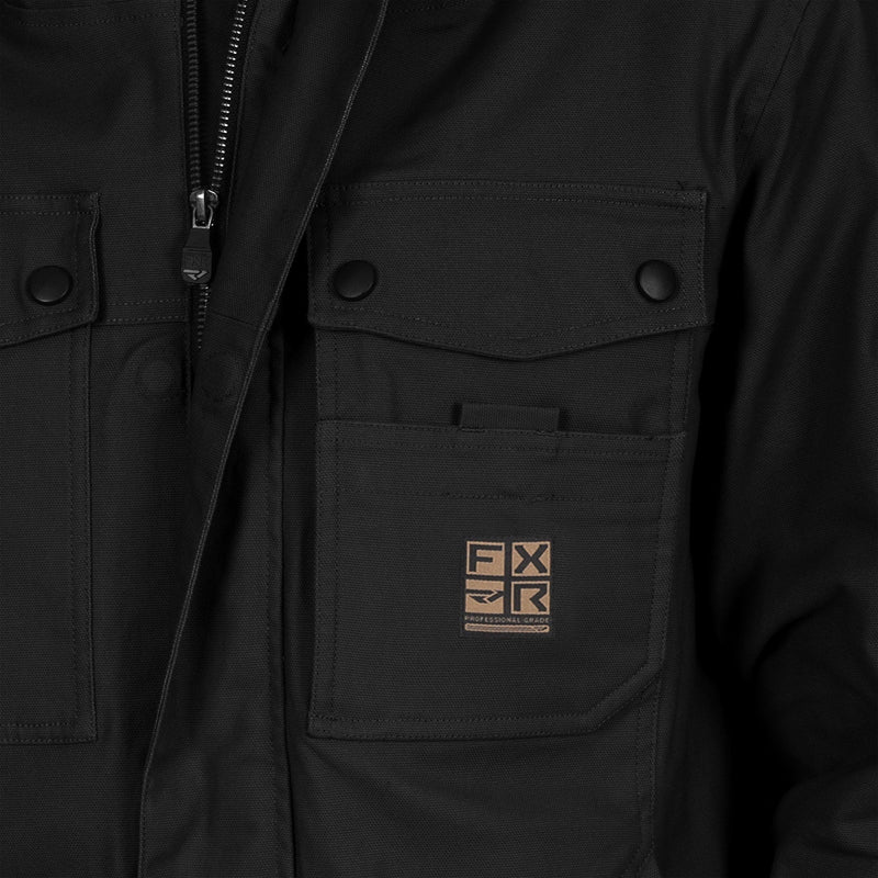 Chargez l'image dans la visionneuse de la galerie, MRoughneckCanvas_Jacket_Black_SKU_270905-_1000_Extra2
