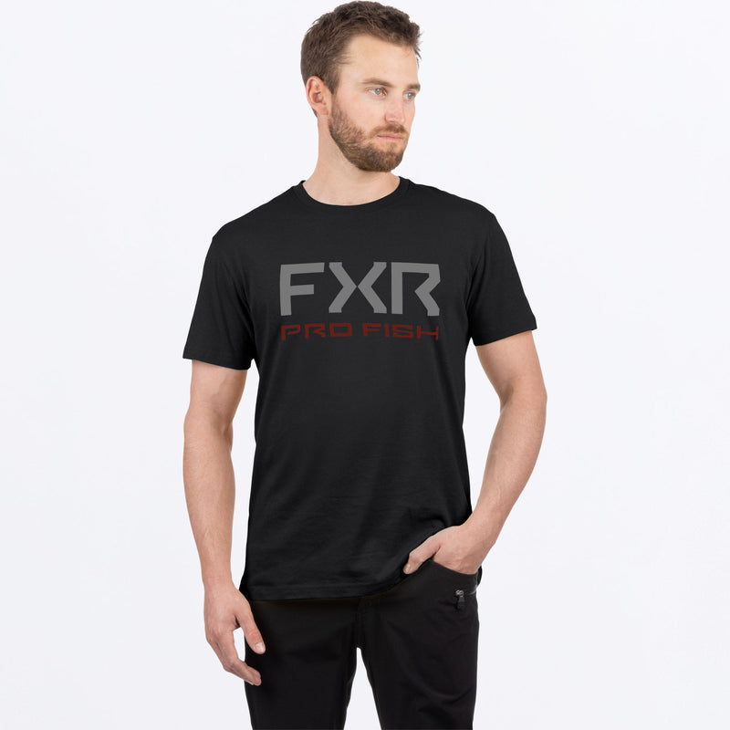 Chargez l'image dans la visionneuse de la galerie, MProFishPremium_T-Shirt_BlackOxblood_SKU_261306-_1027_Front
