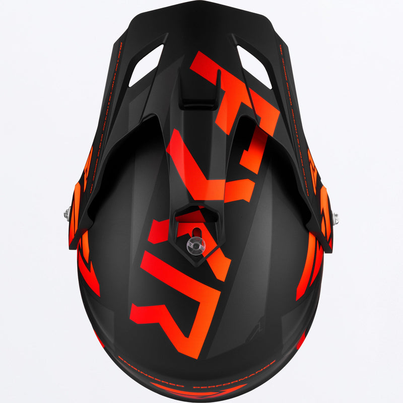 Chargez l'image dans la visionneuse de la galerie, TorqueXTeam_Helmet_BlackOrange_230635-_1030_top
