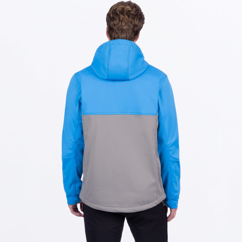 Chargez l'image dans la visionneuse de la galerie, Hydrogen_Softshell_Jacket_M_MXBlueGrey_252052-_4005_back**hover**

