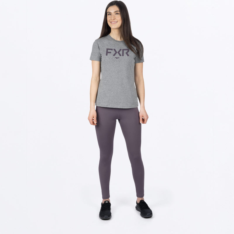 Chargez l'image dans la visionneuse de la galerie, HeliumPrem_TShirt_W_GreyHeatherMutedGrape_241414-_0784_fullbody
