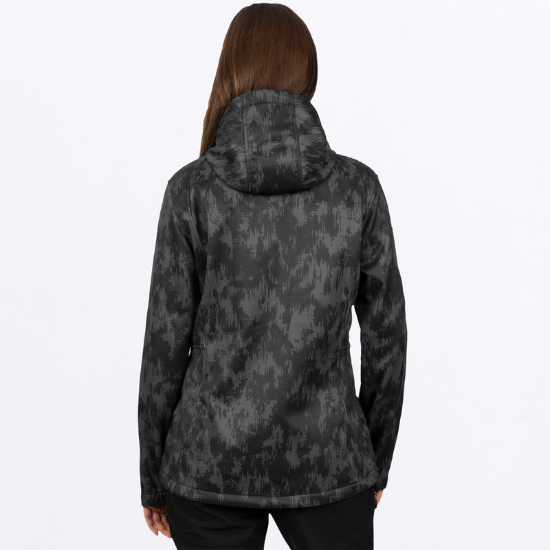 Chargez l'image dans la visionneuse de la galerie, Ridge_Softshell_Hoodie_W_BlackFiber_232200-_1200_back

