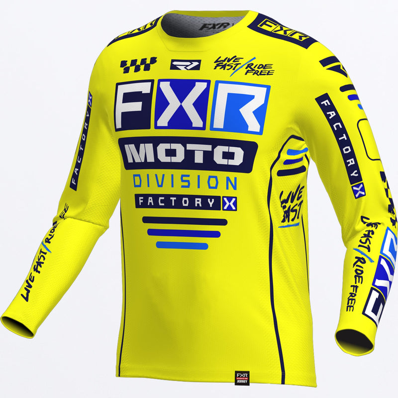 Chargez l'image dans la visionneuse de la galerie, Custom_PodiumProGladiator_MXJersey_YellNavyBlue_243395-_6045_front

